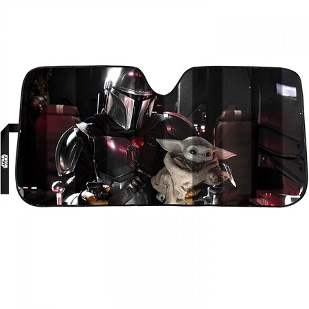 Star Wars The Mandalorian Razorcrest Cockpit Car Sunshade 821455